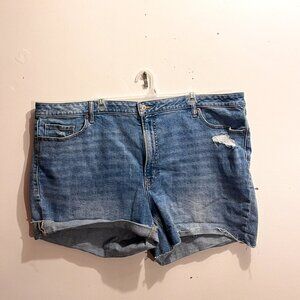 High Rise Denim shorts from Old Navy